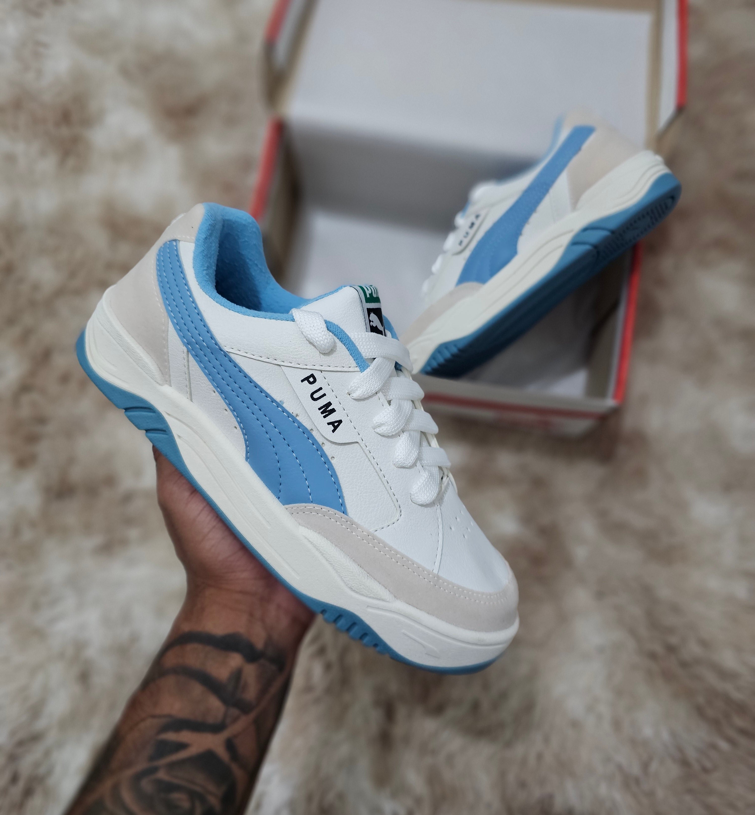 Puma Suede - azul escuro