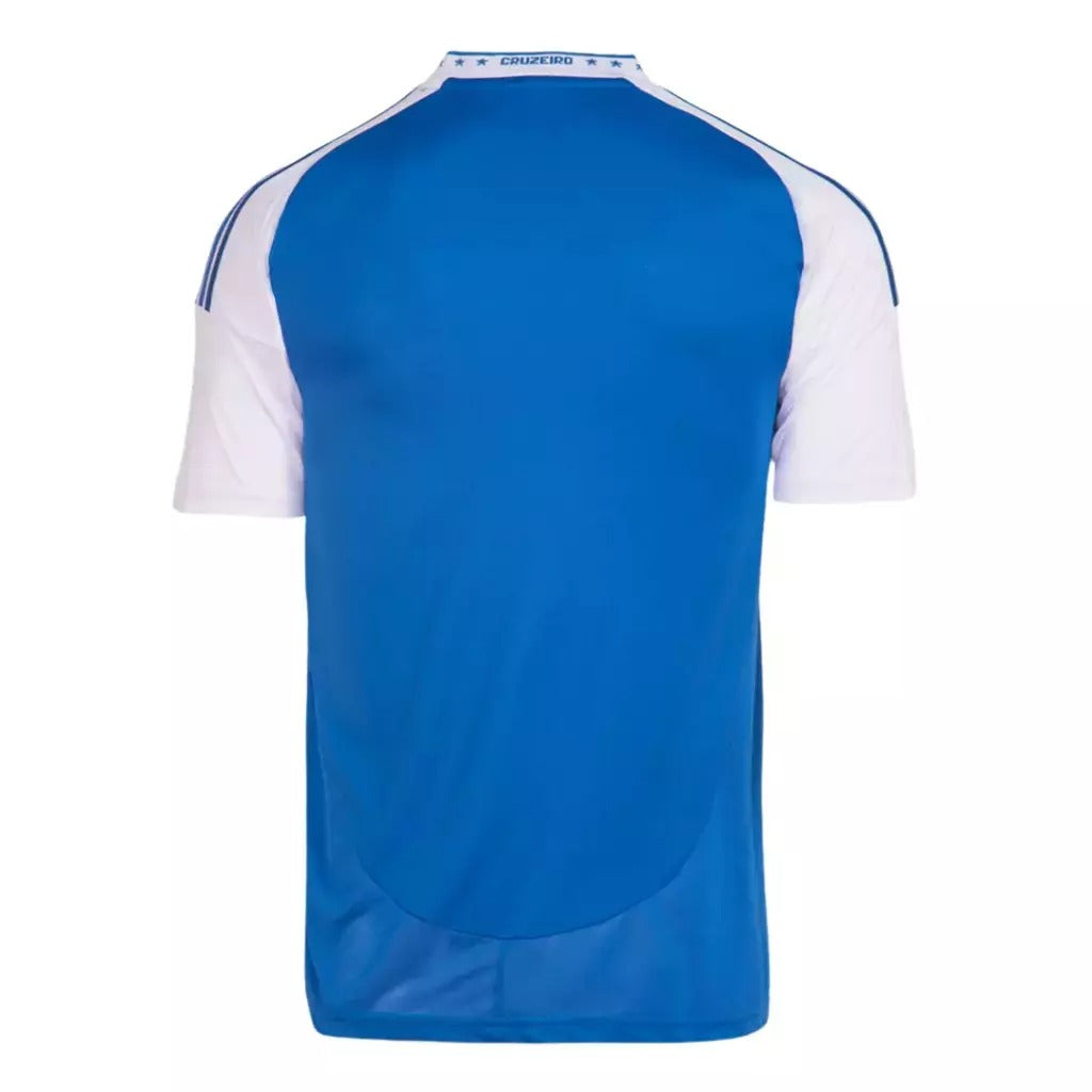Camisa Cruzeiro I 25/26 Torcedor Adidas Masculina - Azul e Branca