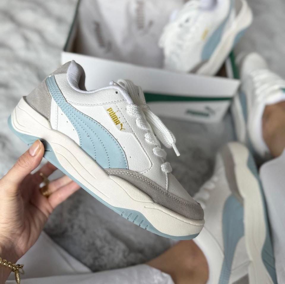 Puma Suede - azul claro