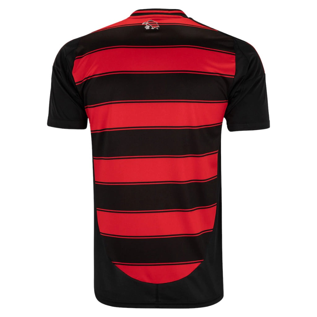 Camisa Flamengo Torcedor I - Temporada 25/26 - Preta e Vermelha - Adidas