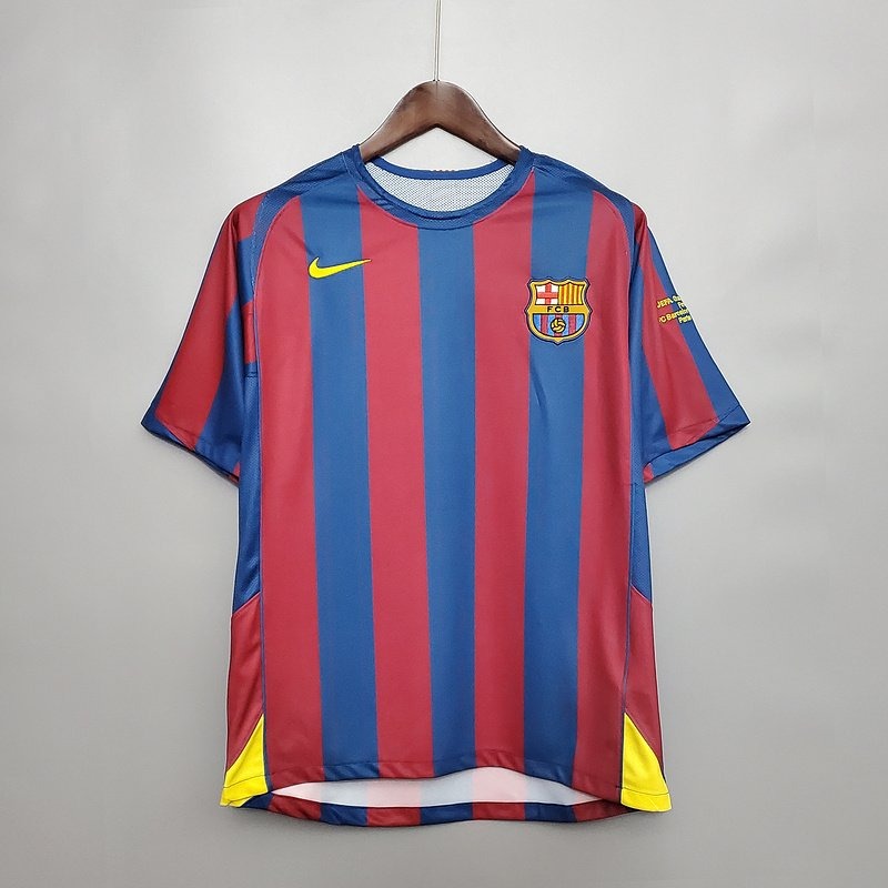 Camisa Barcelona RETRÔ 2006