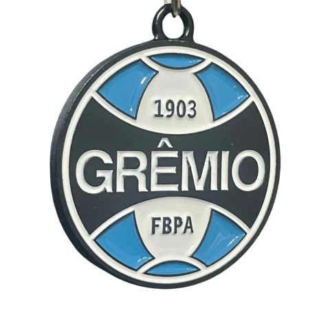 Chaveiro Metal Clubes - Colorido - Grêmio